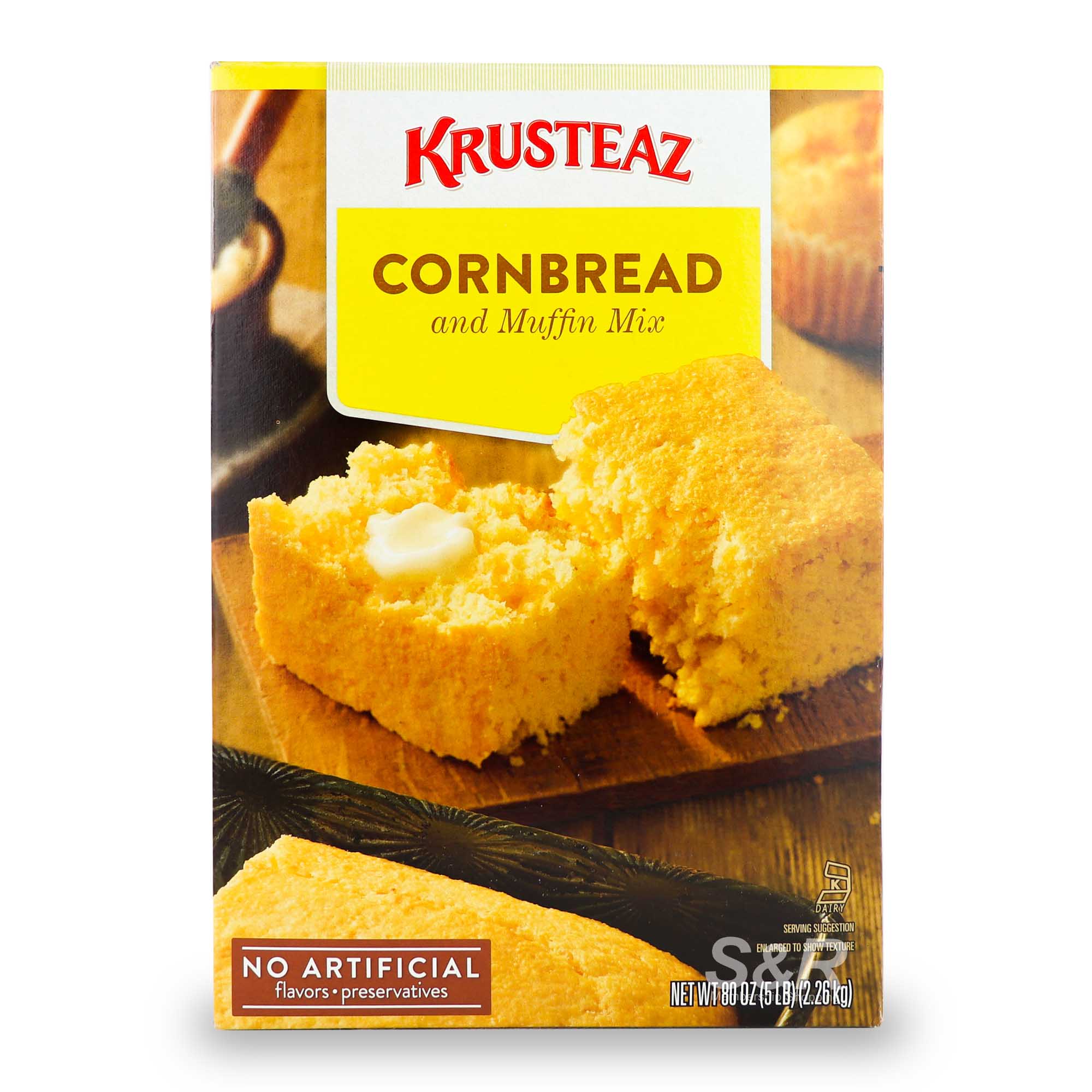 Krusteaz Cornbread and Muffin Mix 2.26kg